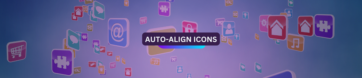 Auto Arrange and Align icons to Grid – WOTLINK