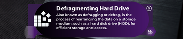 Defragment The Hard Drive