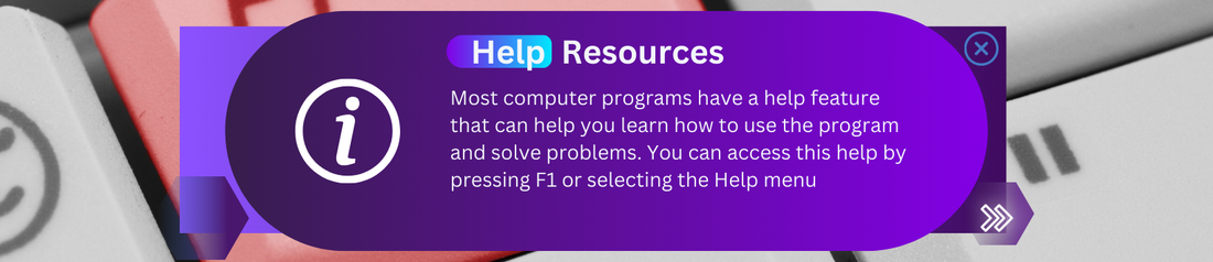 Utilize Help Resources